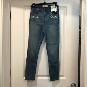 Abercrombie and Fitch High Rise Super Skinny Ankle Jeans